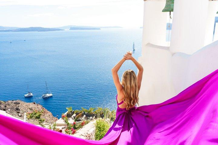 Experiencia de sesión de fotos en Santorini
