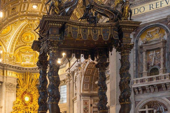 St Peters Basilica Guidad tur och Vatikanstaten Grottoes Liten grupp