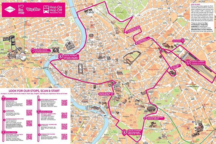 I Love Rome : Hop on Hop off Open Bus Tour
