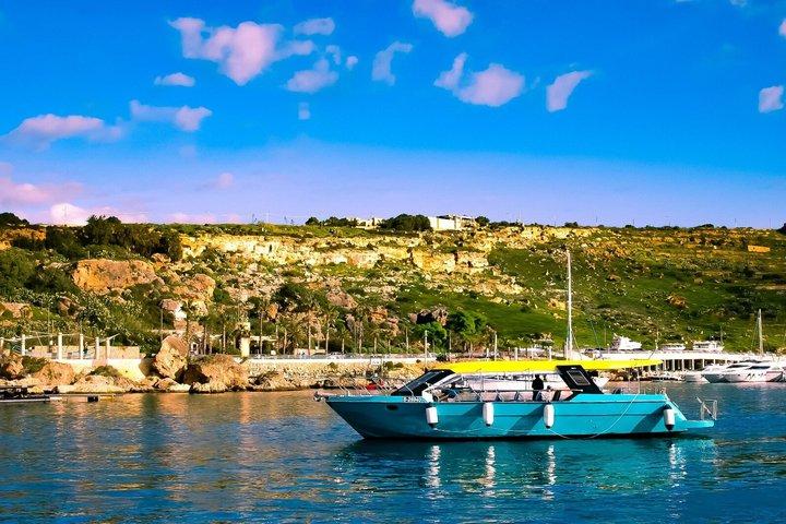 Båtkryssning runt Comino/Blue Lagoon & Gozo