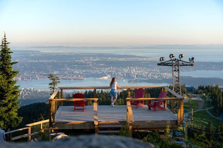 Privat Capilano hängbro och Grouse Mountain Tour