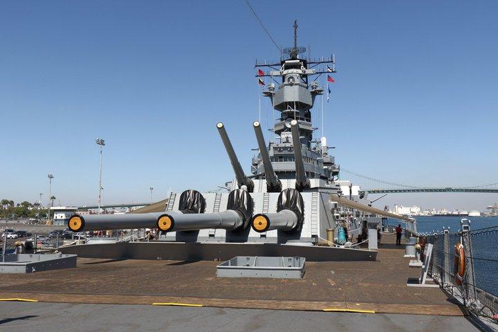 Battleship IOWA Admission og Crew ledede tur
