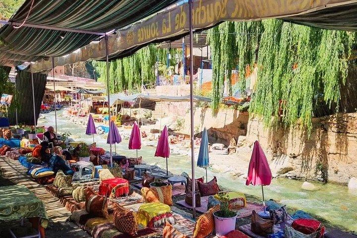 Marrakech: Escursione di un giorno nella Valle dell'Ourika, guida cascate con pranzo