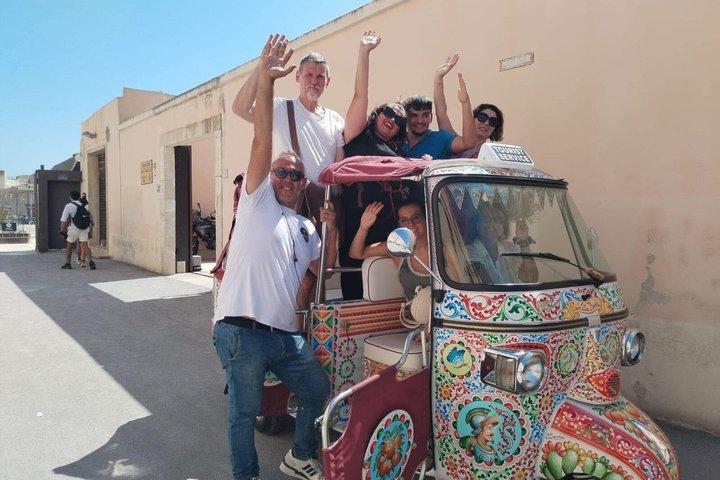 Rondleiding over Syracuse Island of Ortigia met een TUK TUK