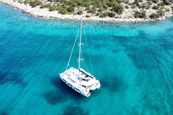 Athens Riviera Private Catamaran Cruise with Lunch & Drinks