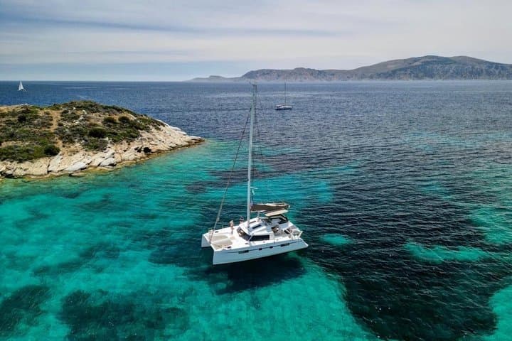 Athens Riviera Private Catamaran Cruise with Lunch & Drinks