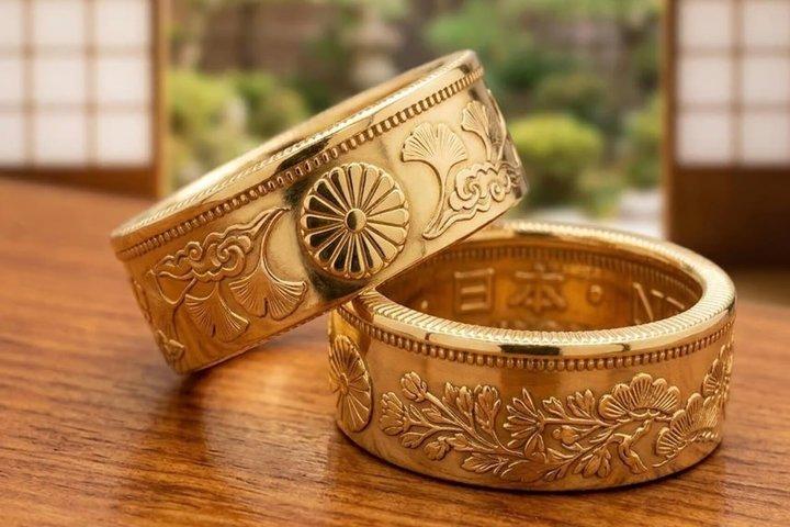 Kyoto Ring Making Workshop con Moneta Vintage Giapponese