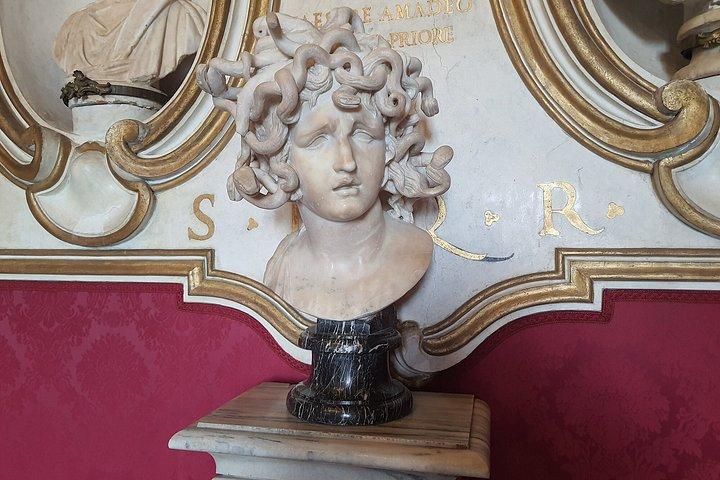 特別なガイドが付いているローマのカピトリーノ美術館で子供のためのパーシージャクソンツアー