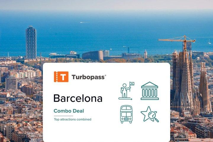 Combo Barcellona : Biglietto La Sagrada Familia & Bus Hop-On Hop-Off