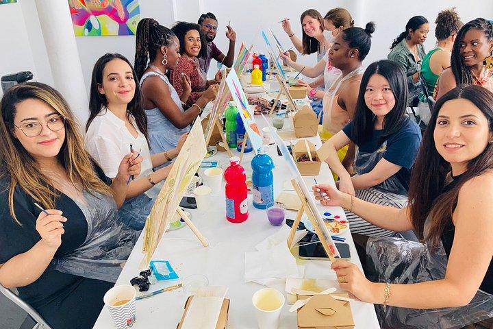 Brunch und Malen in der Wawi Gallery
