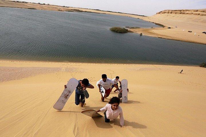 Dagtour naar Fayoum Oasis & Waterfalls en 4x4 Safari vanuit Caïro