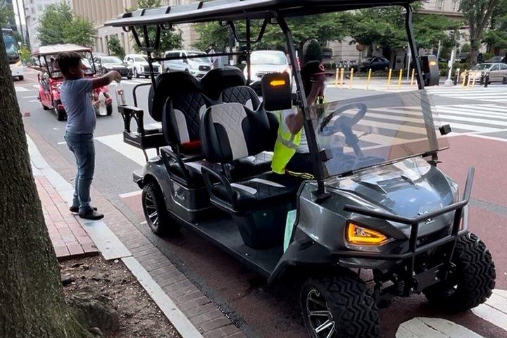 Washington DC Golf Cart Tour – Monumenter (2 timer)