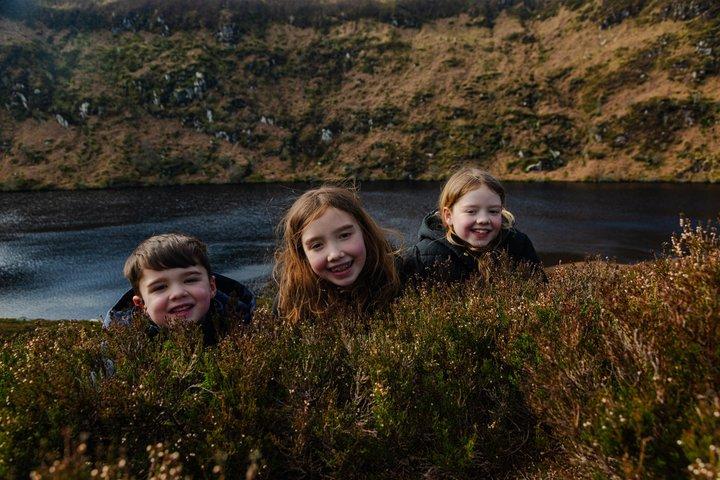 Privat dagstur i Wicklow Mountains och semesterfotografering
