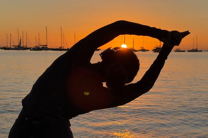 Corralejo: Sunrise Silent Yoga Experience at Popcorn Beach