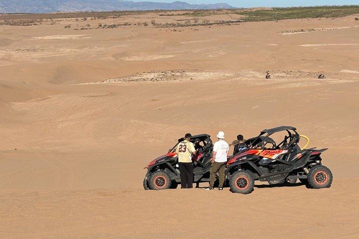 Agadir-Wüste & Strand: Ganztägiges Buggy-Abenteuer mit lokalem Mittagessen
