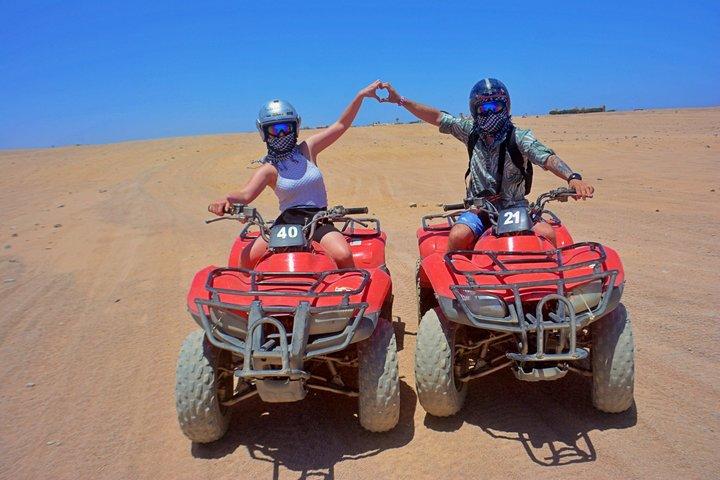 ATV Quad Hurghada safari(3h)Desert trip &Camel&morning&afternoon