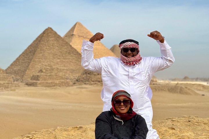 Halbtagestour zum Taltempel und zur Sphinx der Pyramiden von Gizeh