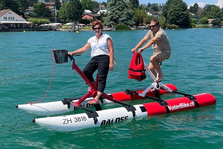 チューリッヒ湖での水上バイク・チューリッヒセルフガイドライド