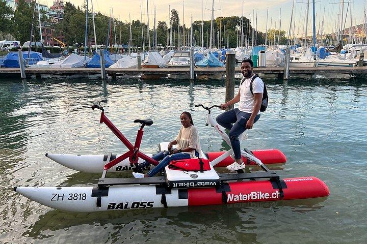 チューリッヒ湖での水上バイク・チューリッヒセルフガイドライド