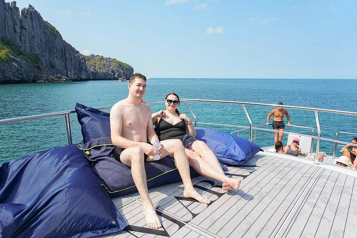 Koh Samui: Experiência de catamarã Premium no Angthong Marine Park