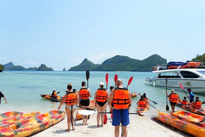 Koh Samui: Experiência de catamarã Premium no Angthong Marine Park