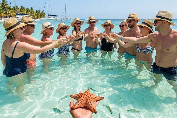 From Punta Cana to Saona , transfer, boat, buffet included