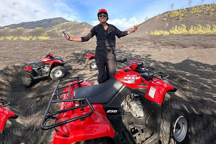 Bali Mount Batur Sunrise ATV Quad Bike e terrazza di riso