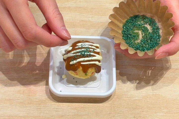 30分ナイトたこ焼きワークショップ カプセルギフトを作って当たる