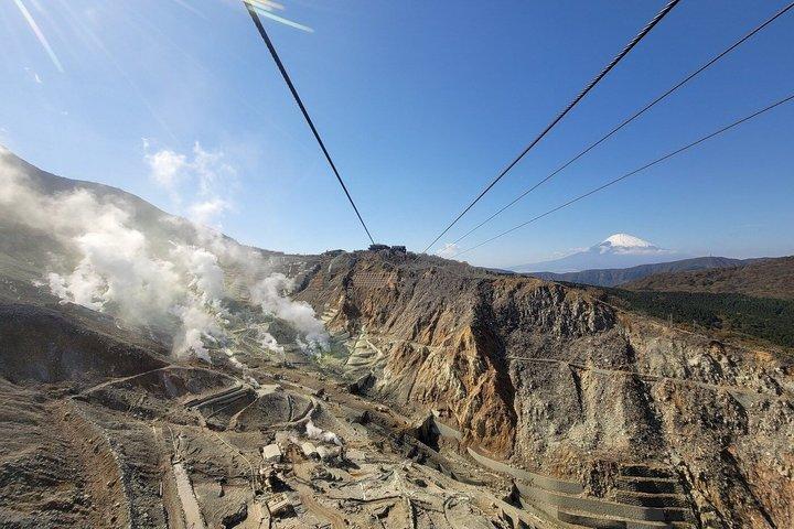 富士山、箱根、大涌谷、忠霊塔、忍野八海