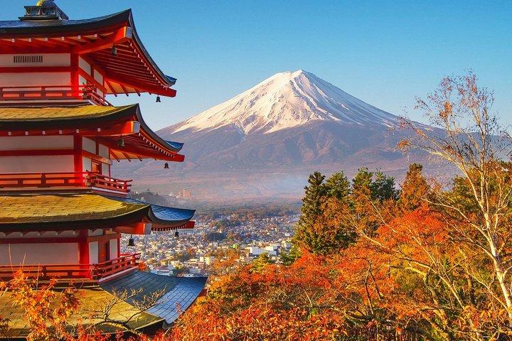 富士山、箱根、大涌谷、忠霊塔、忍野八海