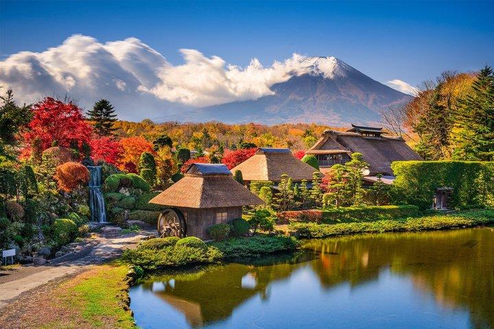 富士山、箱根、大涌谷、忠霊塔、忍野八海