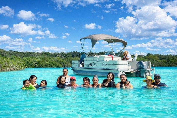Bacalar tel qu'il devait être : Lagon • Rapidos • Ruines d'Ichkabal
