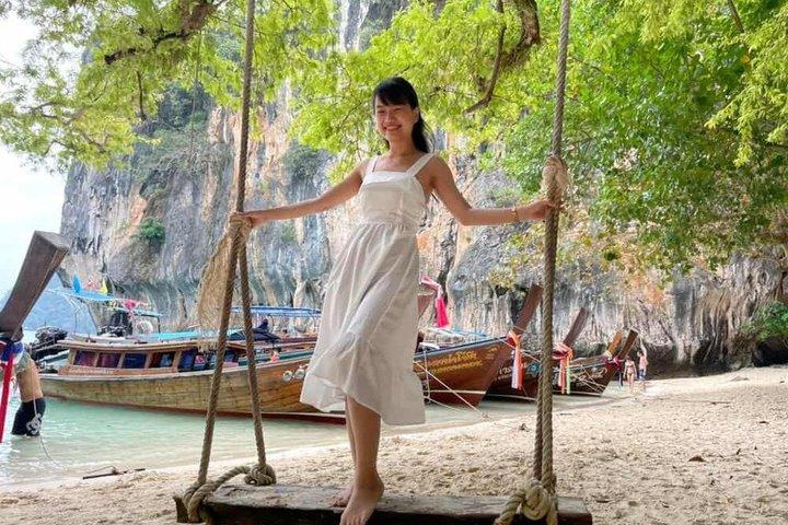 Krabi 4-eilanden Longtail Boottocht en snorkelen