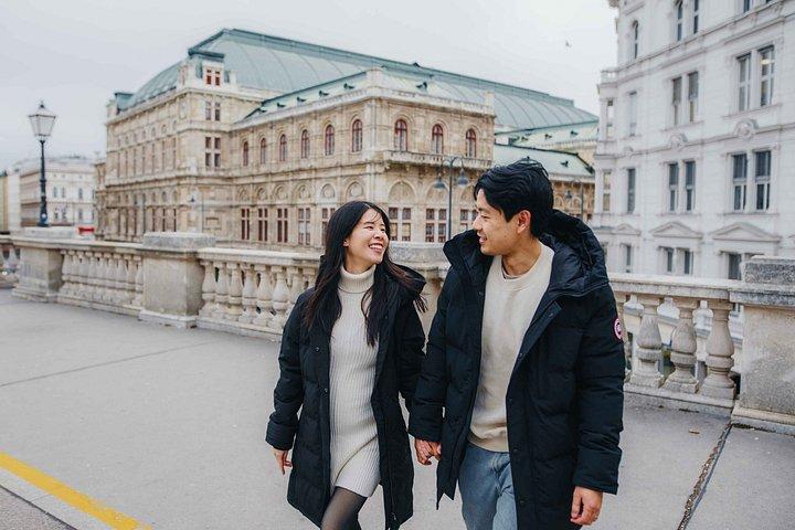 現地カメラマンとウィーン休暇フォトショット