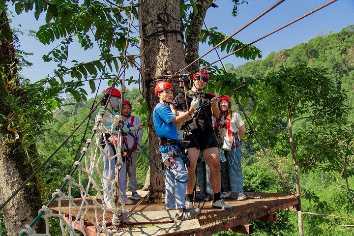 Sky Hawk Zipline Experience in Chiang Mai