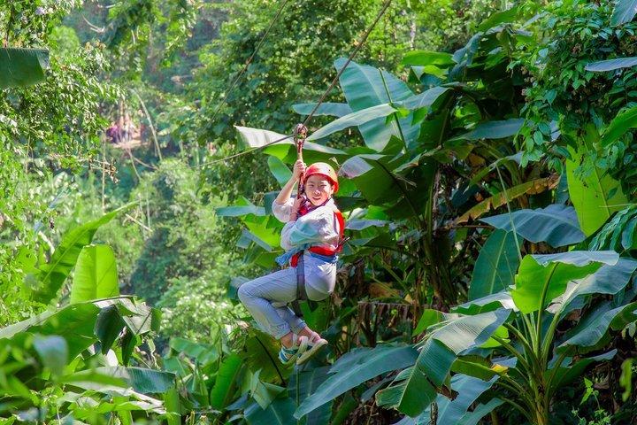 Koh Samui Jungle Zipline Adventure with Longest Zipline Course
