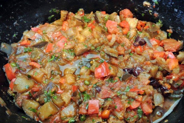 Mani in Pasta in Palermo Discover Caponata