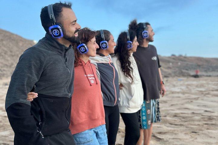 El Cotillo : SUNSET Silent Yoga Experience avec écouteurs
