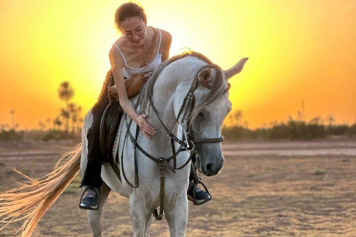 Sunset Horseback Ride in Marrakech’s Palmeraie pickup & drop-off