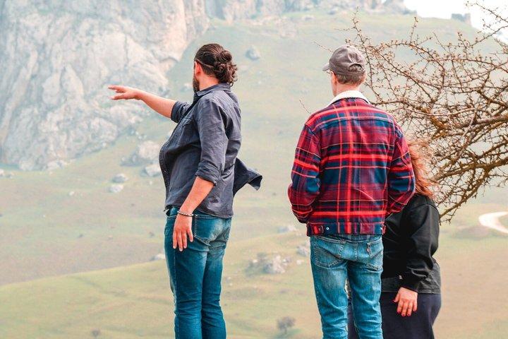 Candy Cane Mountains, Pink Lake & Beshbarmag Private Tour