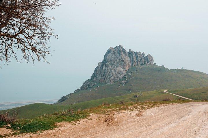 Candy Cane Mountains, Pink Lake & Beshbarmag Private Tour
