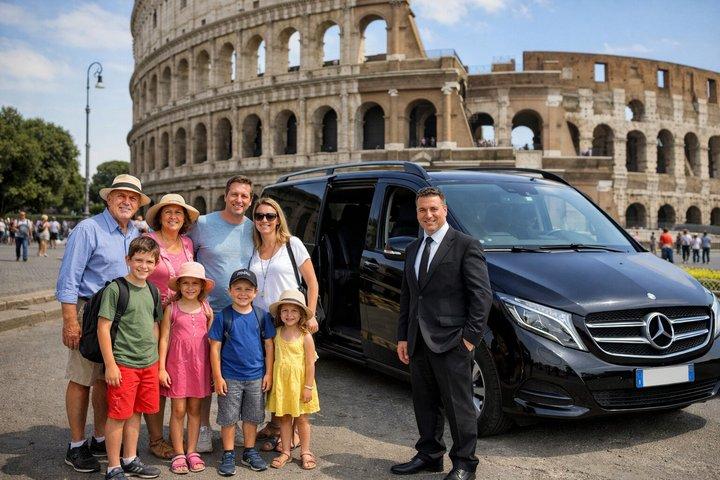 Rome Pre Cruise Privétour en transfer naar de haven van Civitavecchia