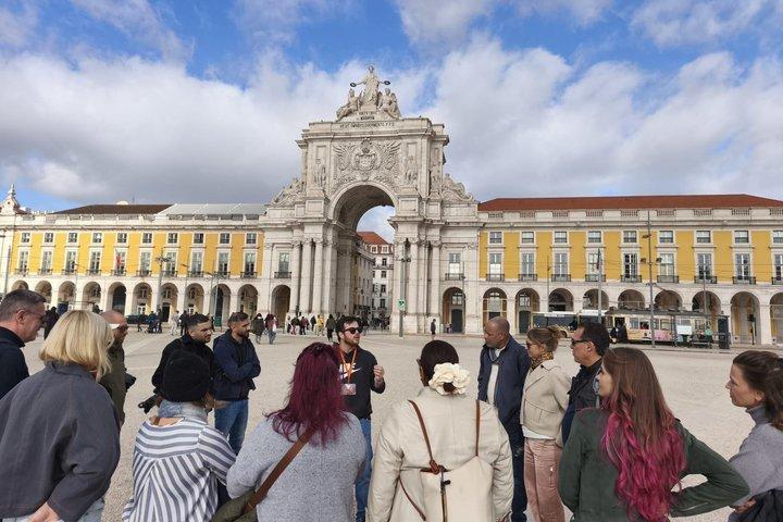 Lissabon vandringstur : Baixa, Chiado och jordbävningen 1755