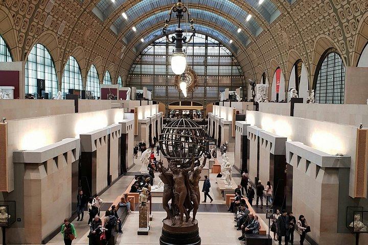 Visita guiada ao Museu do Louvre e bilhete do Museu Orsay