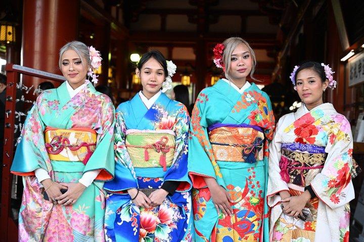 Asakusa Kimono e Matcha Experience