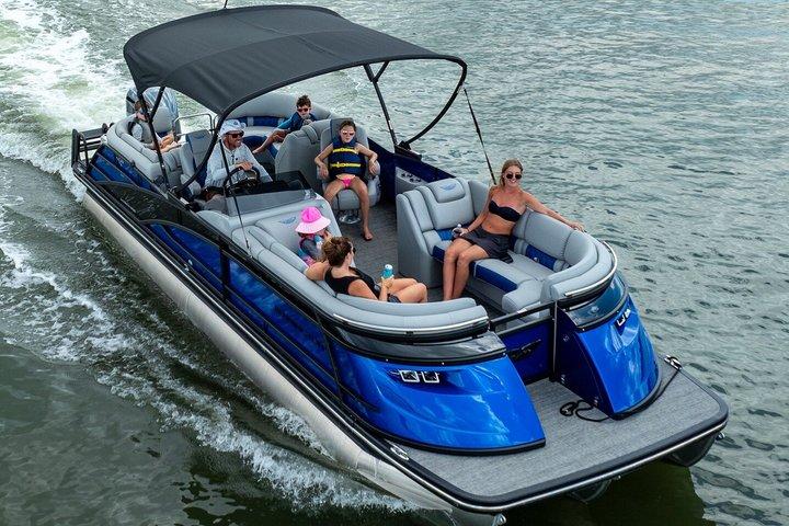 8 ore 25 piedi. Noleggio barche Hilton Head privato Pontoon di lusso