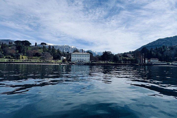Lake Como: 1h or 4h Tour with Prosecco and photos of the Villas