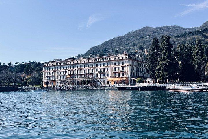Lake Como: 1h or 4h Tour with Prosecco and photos of the Villas
