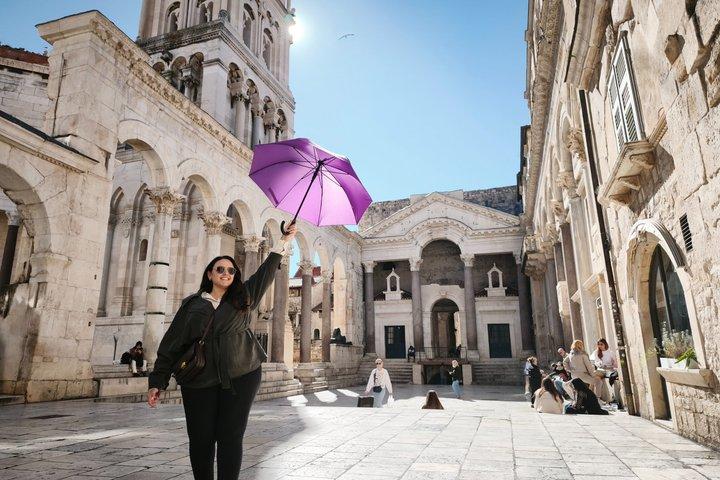 Diocletianus palats och Split Gamla stan LITEN GRUPP Walking Tour