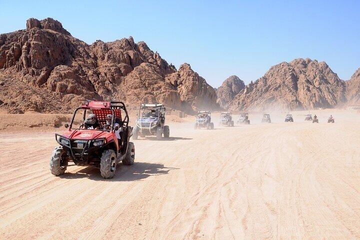 Viaje en quad o buggy en safari por el desierto del Sinaí de Sharm El Sheikh